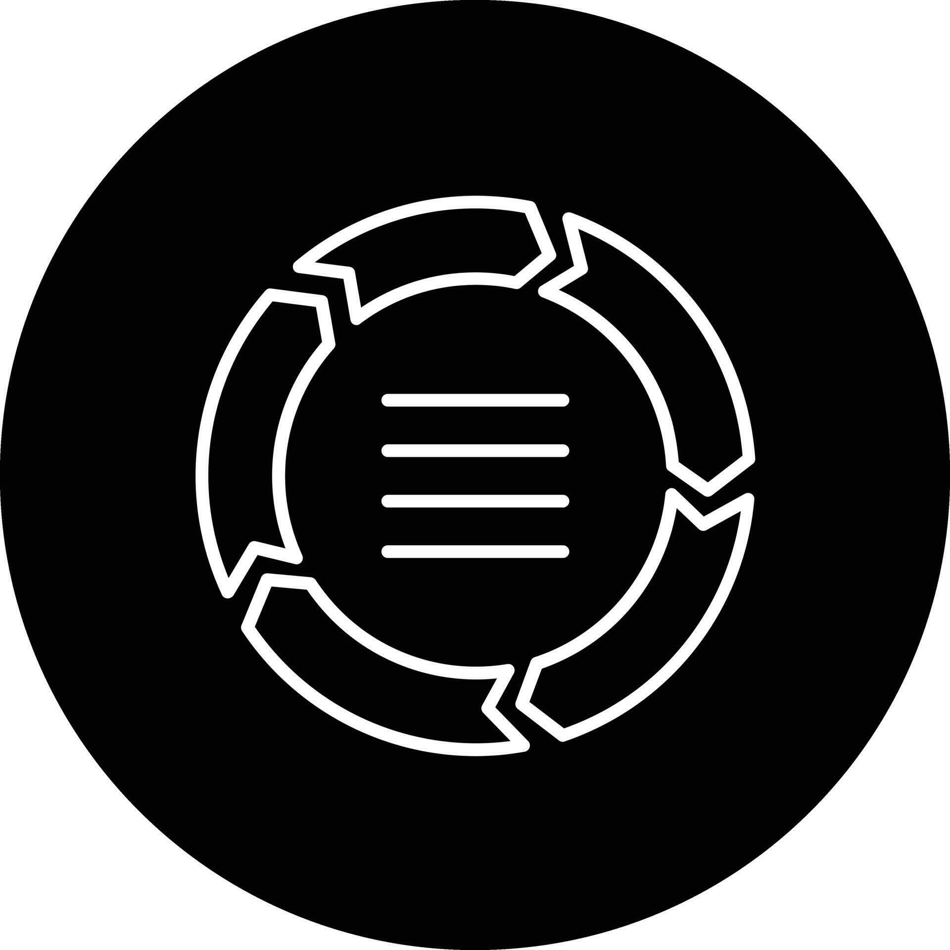 Circle Arrow Process Vector Icon 33159397 Vector Art at Vecteezy