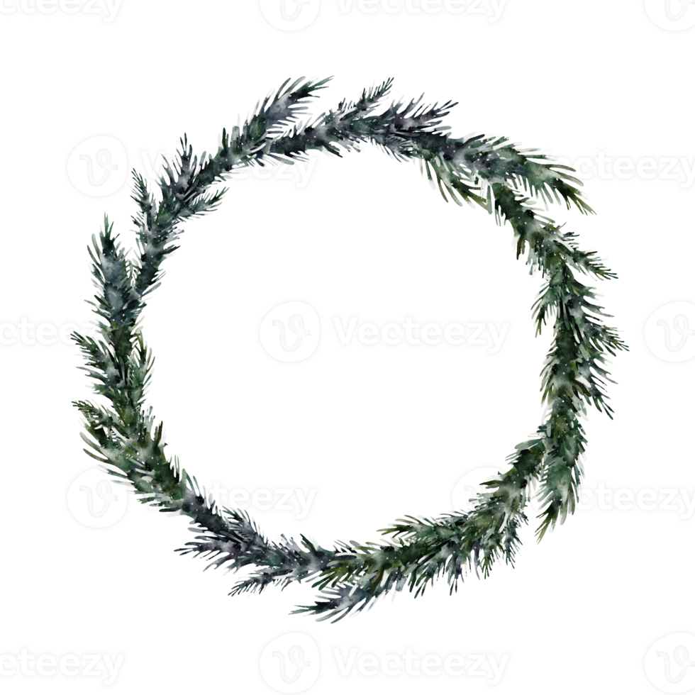 Christmas Wreath Watercolor png