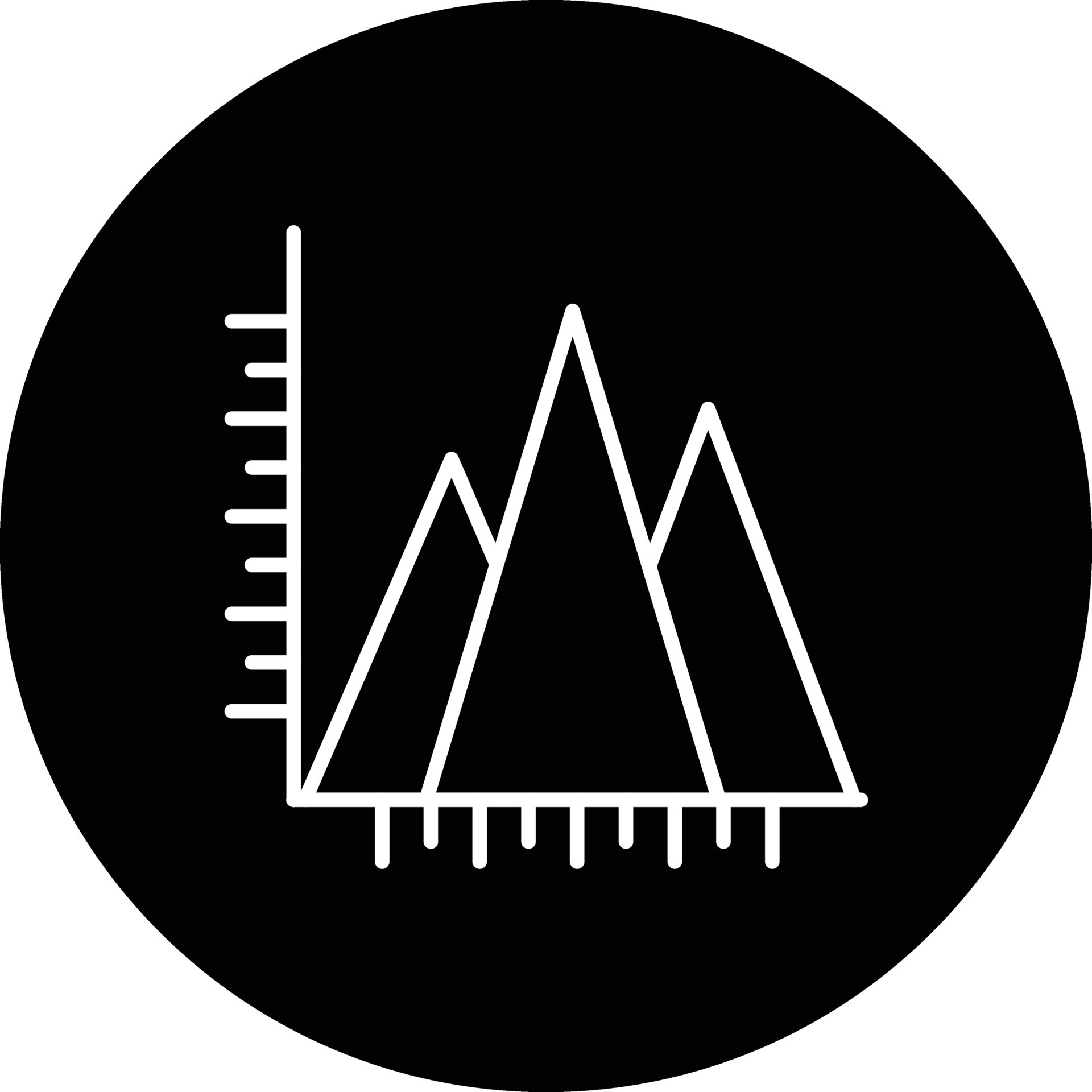 Triangle Bar Vector Icon 33159539 Vector Art at Vecteezy