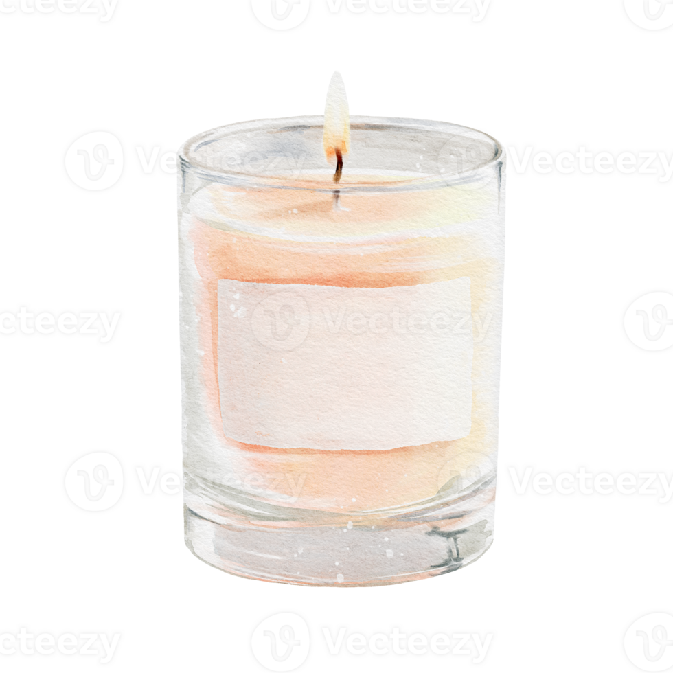 Luxury Candles watercolor png
