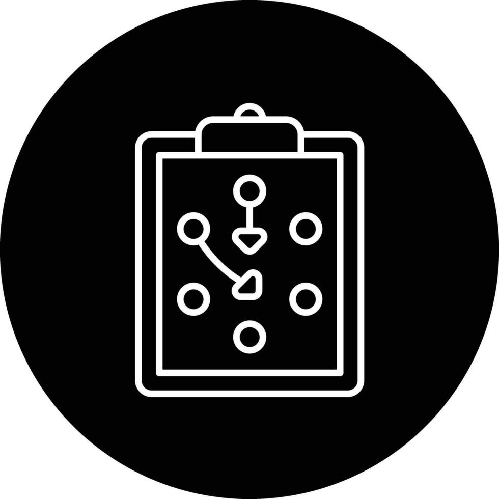 Strategy Board Vector Icon