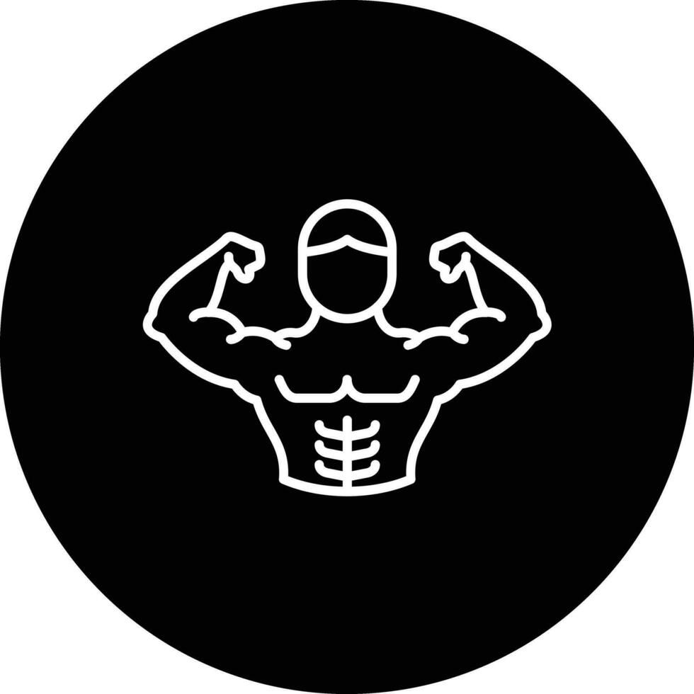 Strong Man Vector Icon