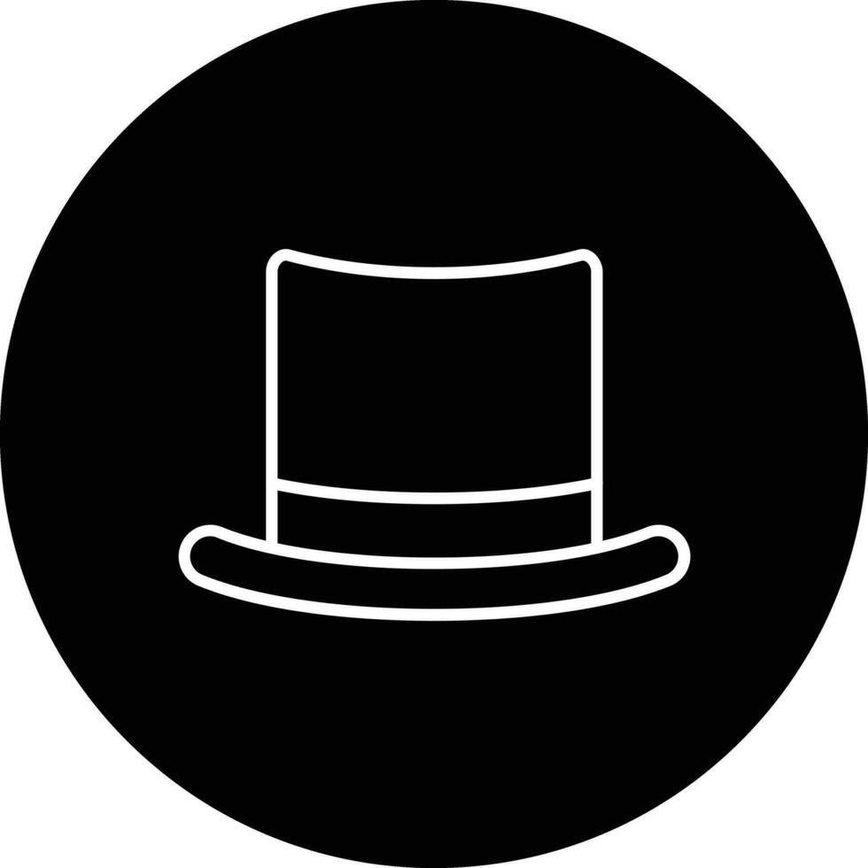 Top Hat Vector Icon