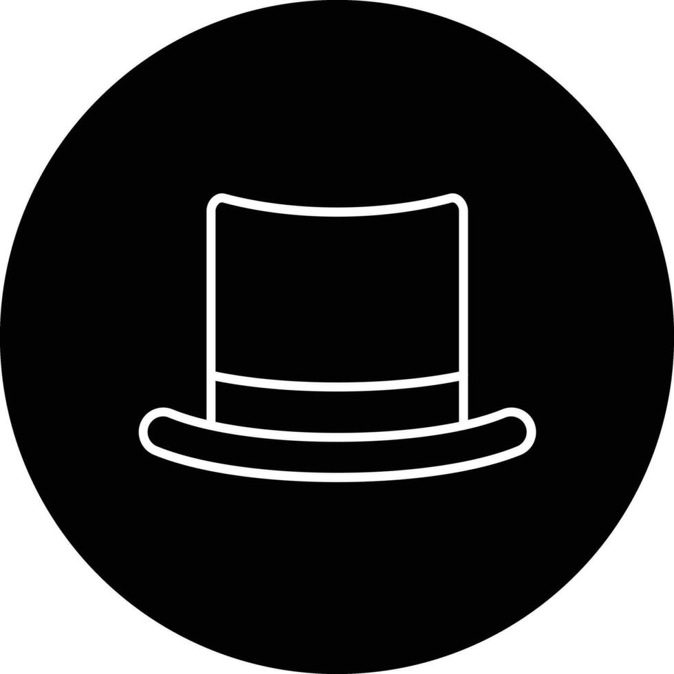 Top Hat Vector Icon