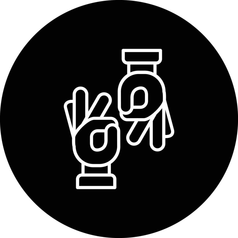 Sign Language Vector Icon