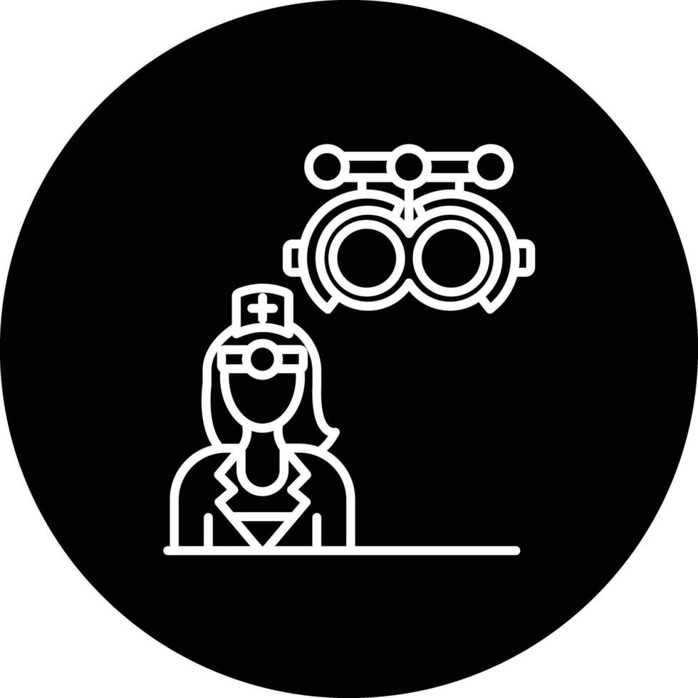 Children Eye Specialist Vector Icon