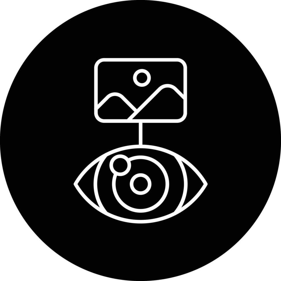 Visual Memory Vector Icon