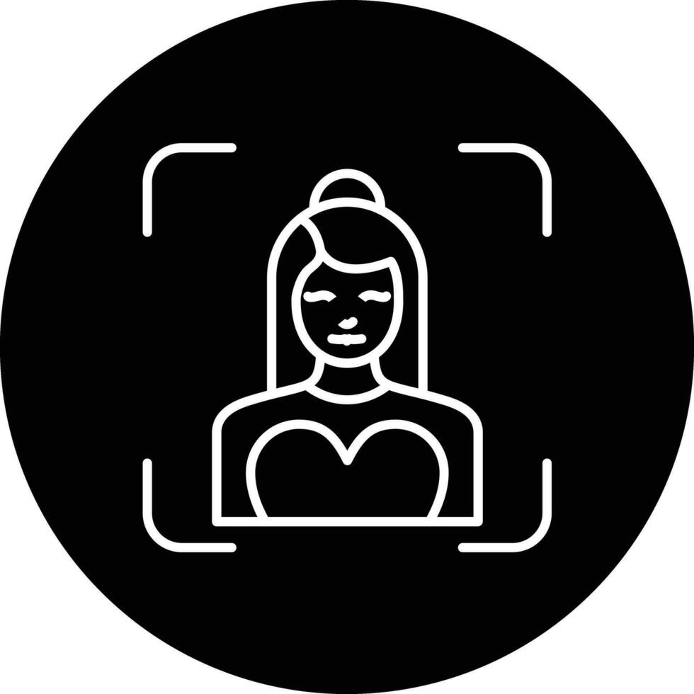 Headshot Vector Icon