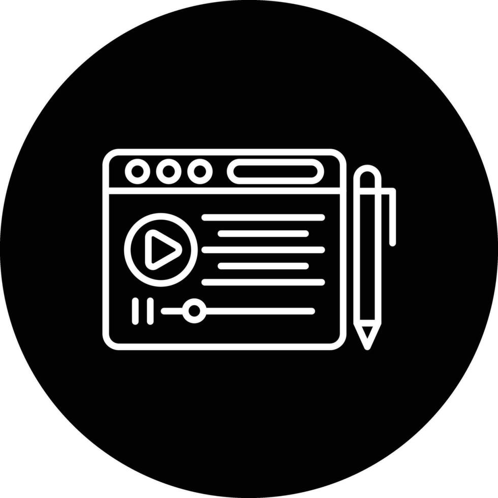 Post Script Vector Icon