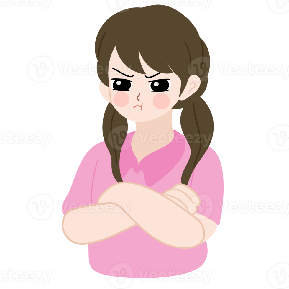angry cartoon character png