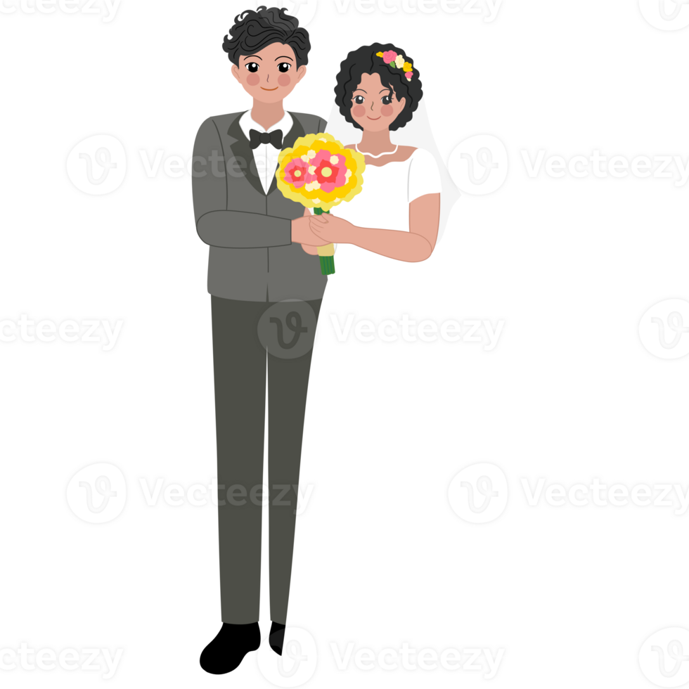 Boda Pareja clipart png