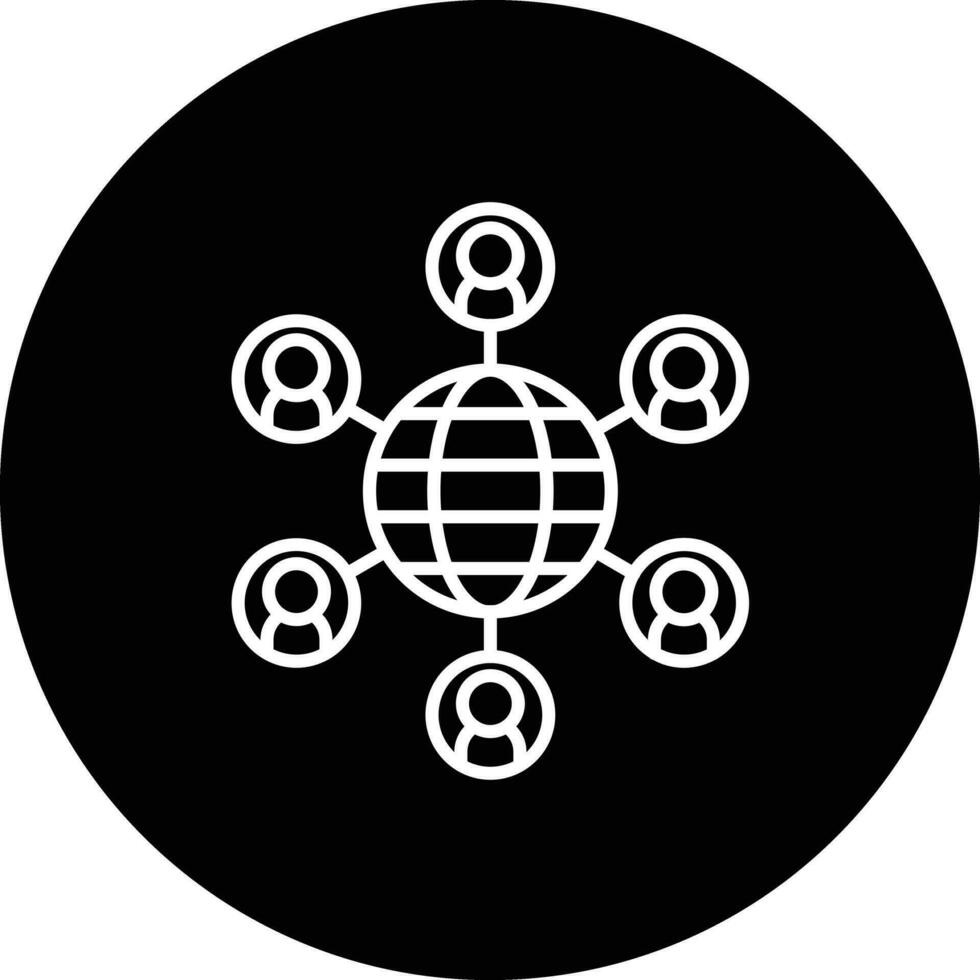 social redes vector icono