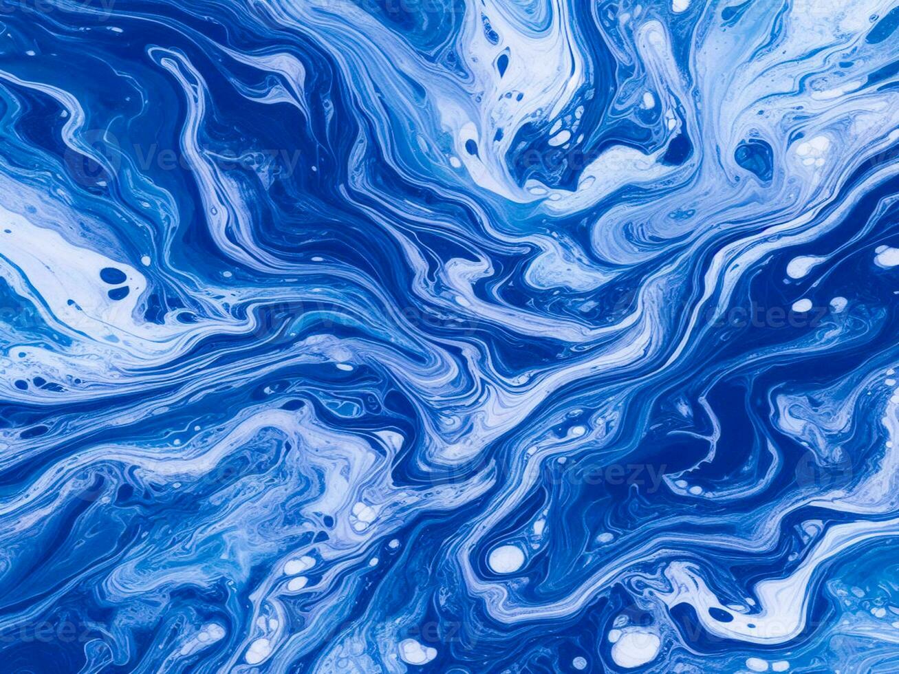 Marble blue and pink abstract background. Liquid marble gradient mixing Swirled ink pattern texture watercolor acid wash texture bright colorful. Hand Painted photo