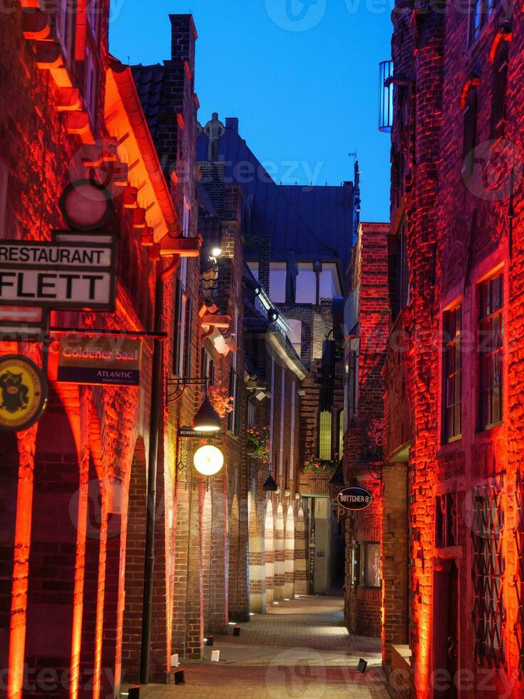 the city of Bremen in germany photo