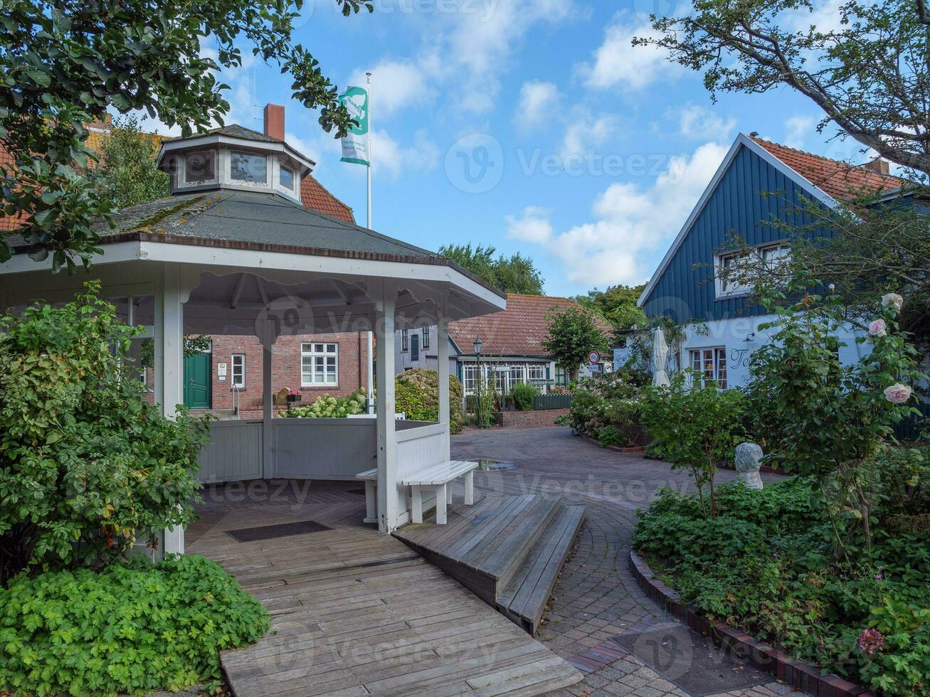 the island of Spekeroog in  the north sea photo