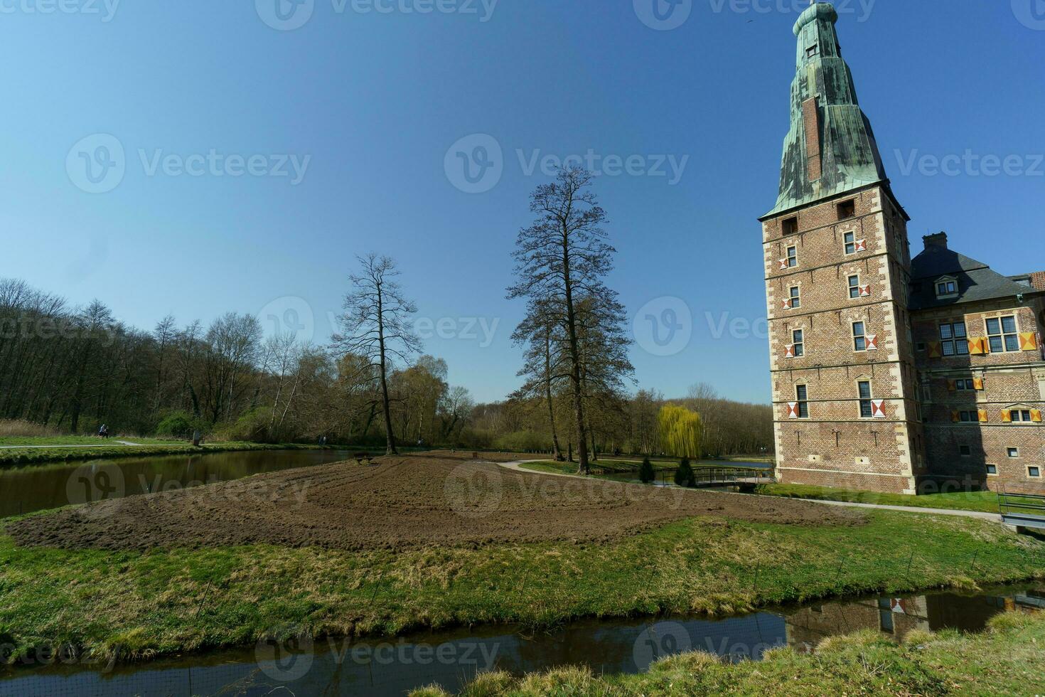 el castillo de Raesfeld en Westfalia foto