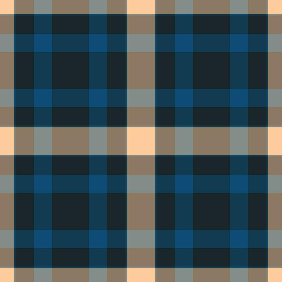 Background check pattern of vector fabric textile with a tartan texture plaid seamless.