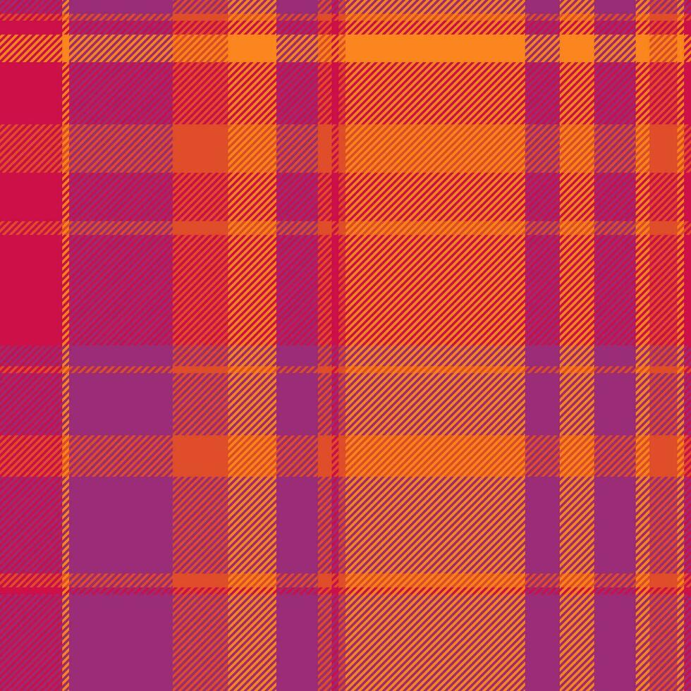 Seamless vector pattern of textile tartan texture with a plaid fabric background check.