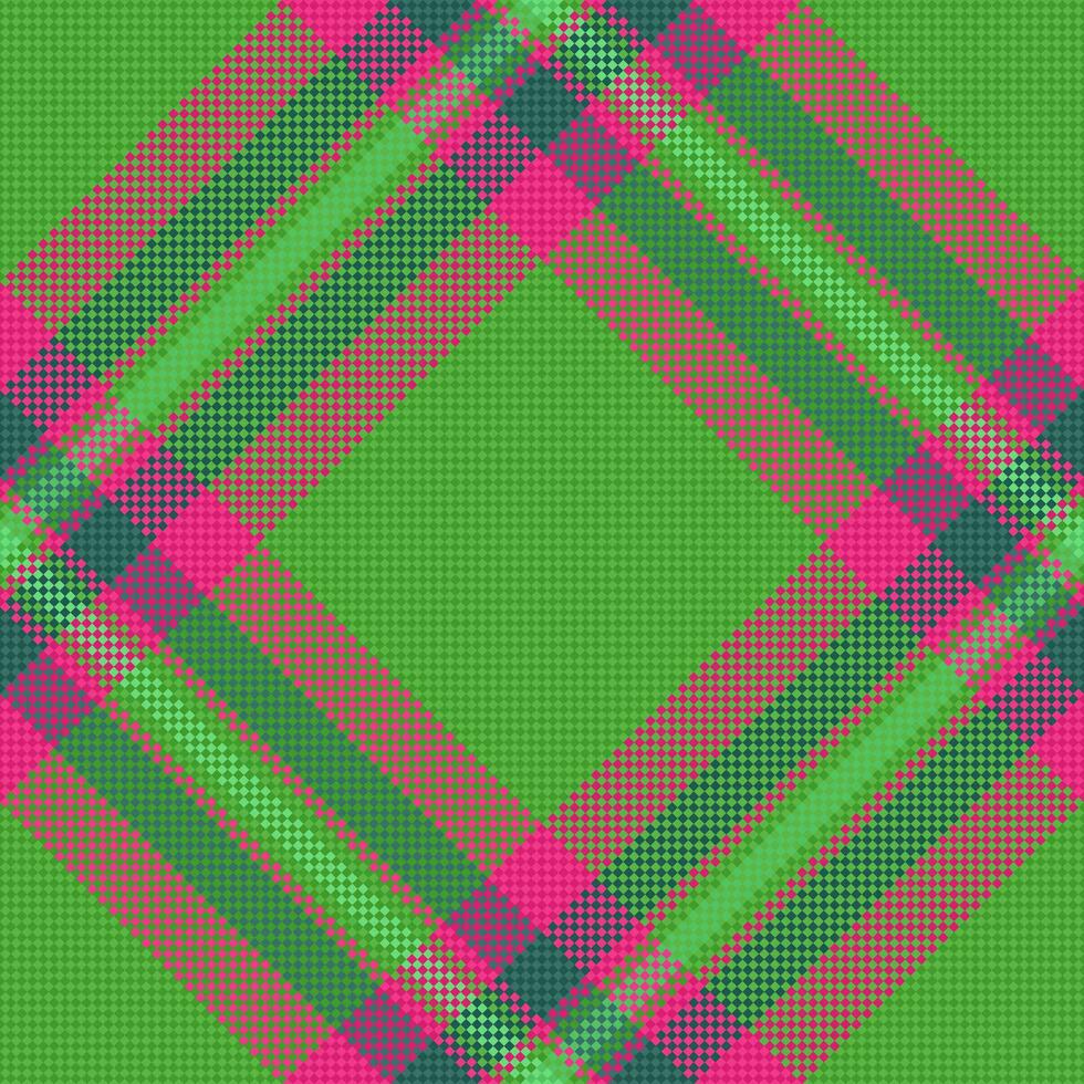 Check vector plaid of texture fabric tartan with a background seamless pattern textile.