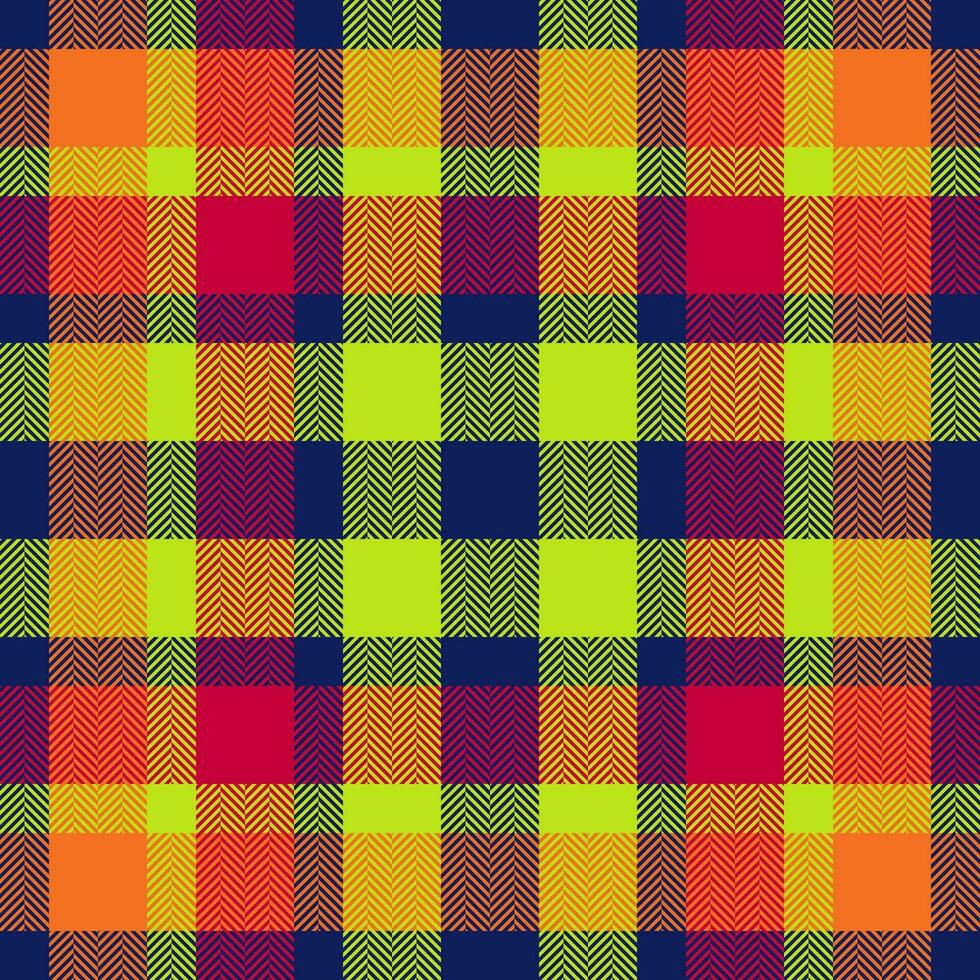 Fabric tartan texture of seamless plaid check with a pattern background vector textile.