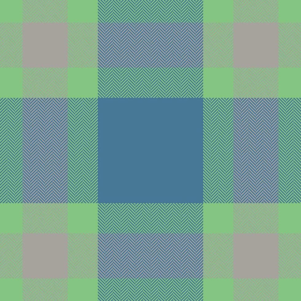 Plaid check pattern. Seamless fabric texture. Tartan textile print. vector