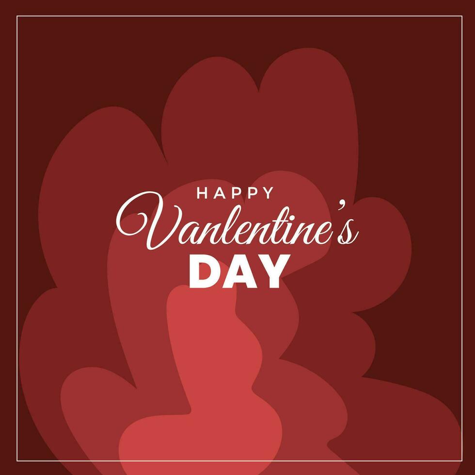 Valentine Day Abstract background with Red rose Color vector