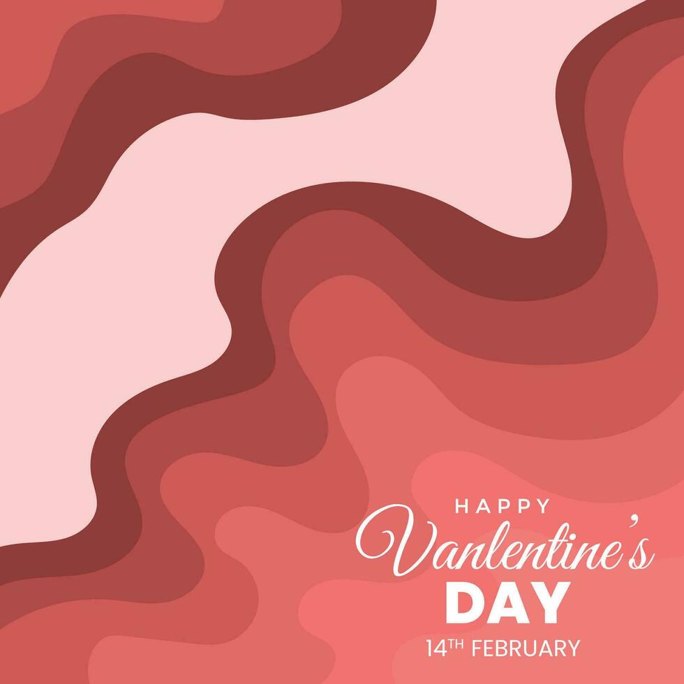 Valentine Day Abstract background with Red rose Color vector