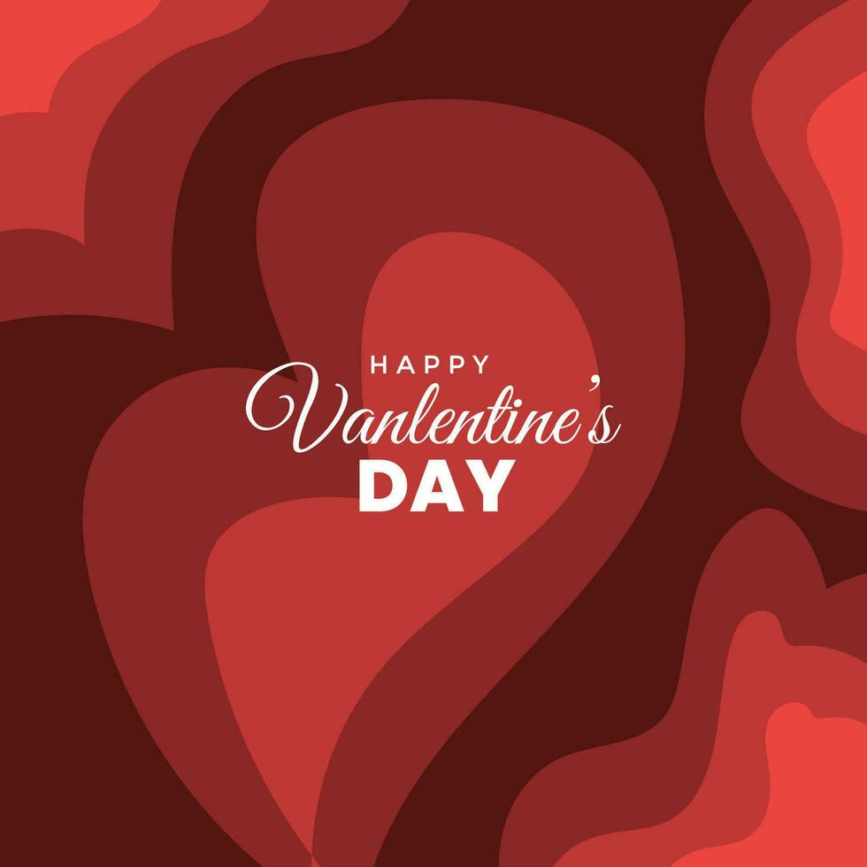 Valentine Day Abstract background with Red rose Color vector