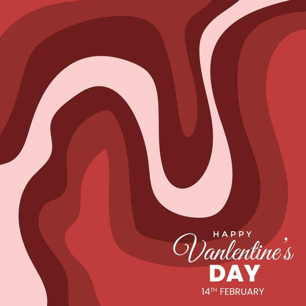 Valentine Day Abstract background with Red rose Color vector