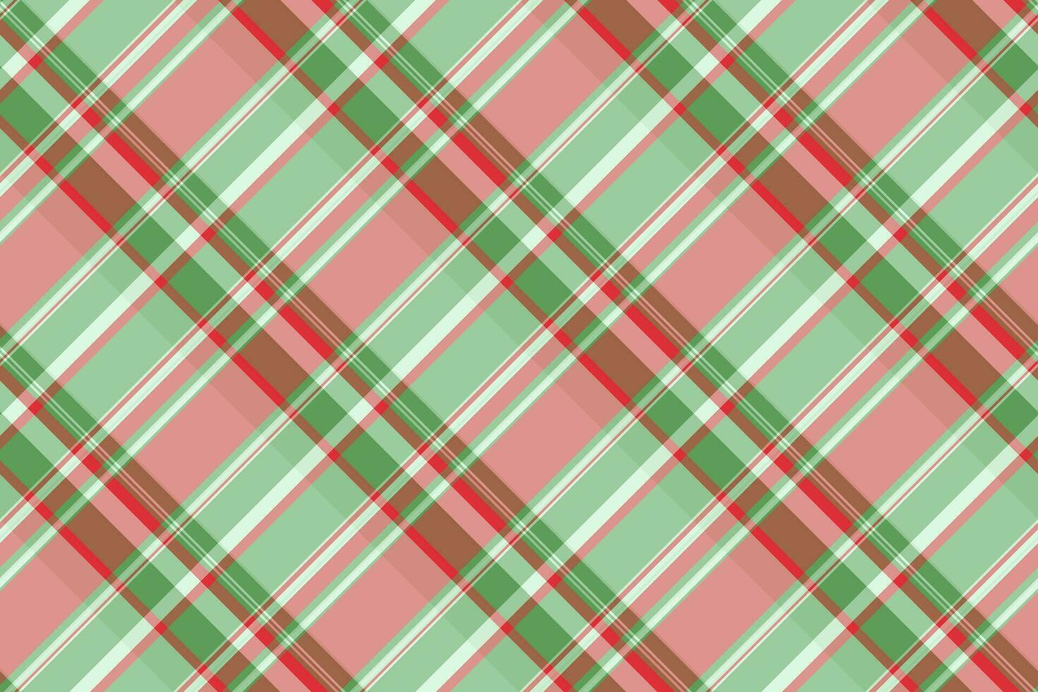 Textile vector plaid of background texture fabric with a seamless tartan check pattern.