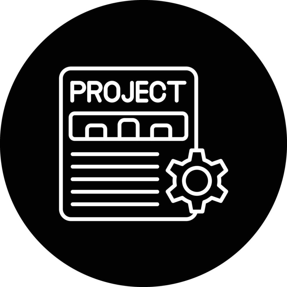 proyectos vector icono