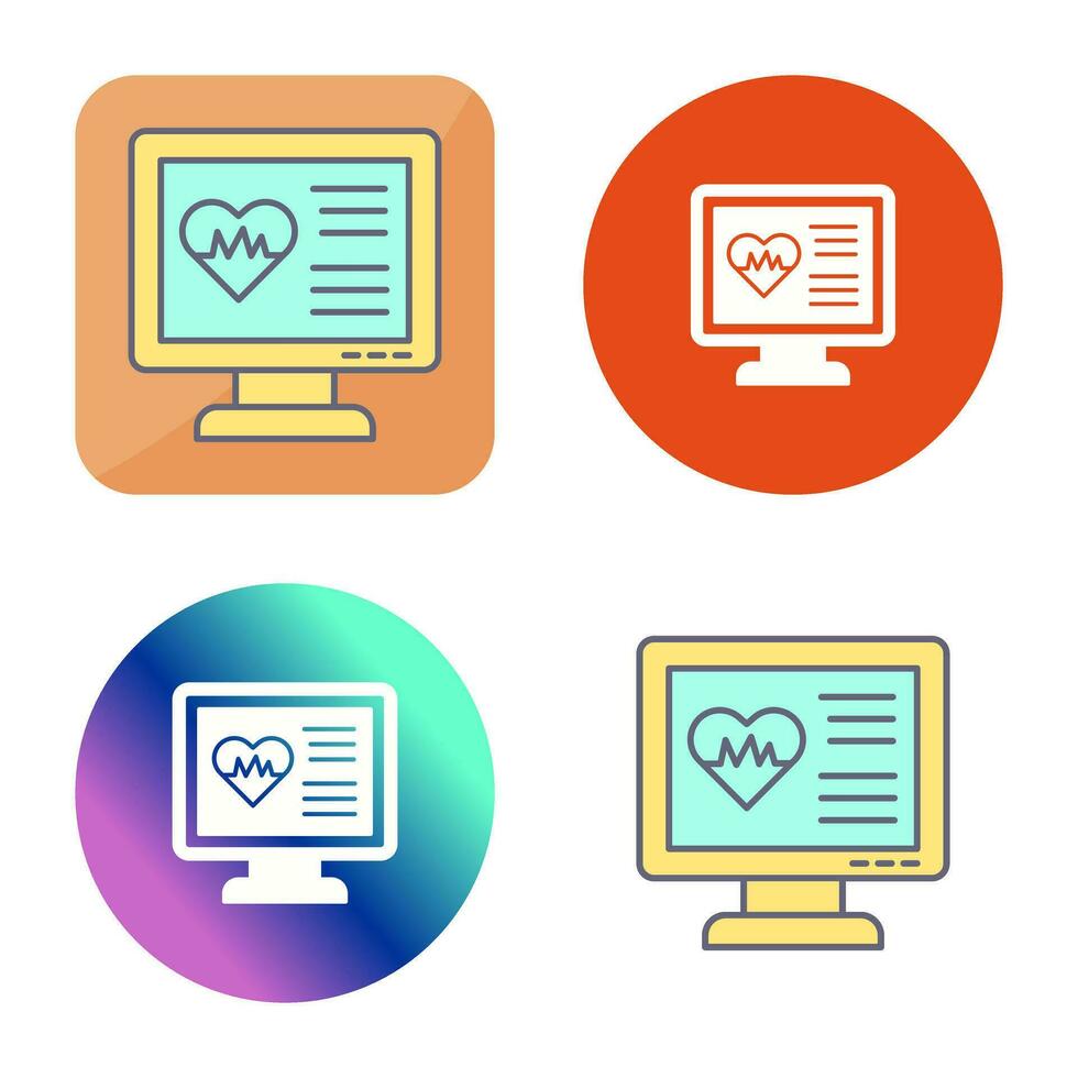 Cardiogram Vector Icon