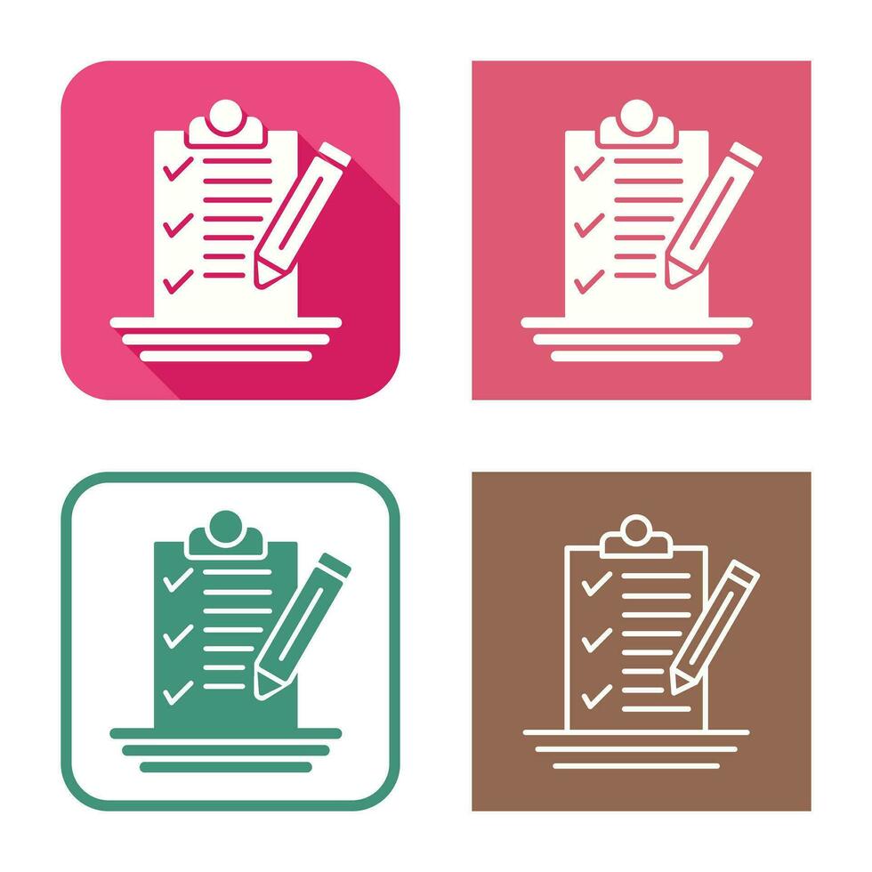 Check List Vector Icon
