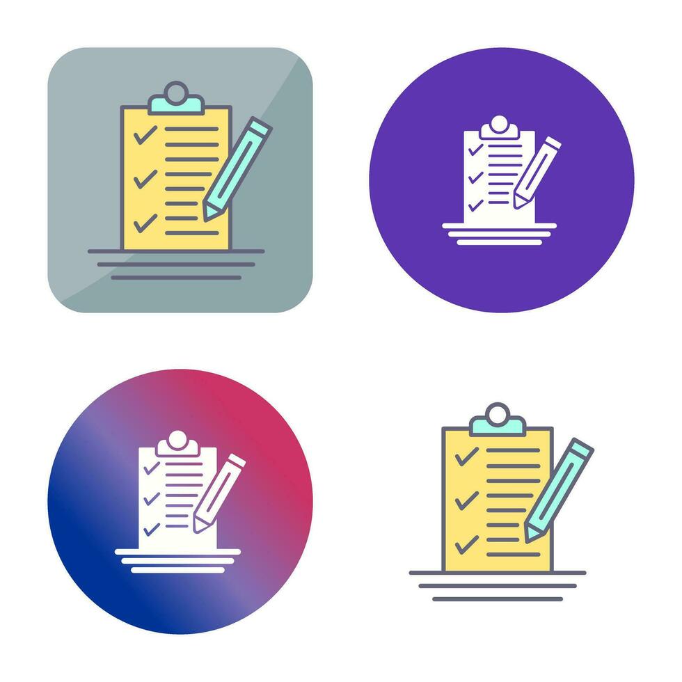 Check List Vector Icon