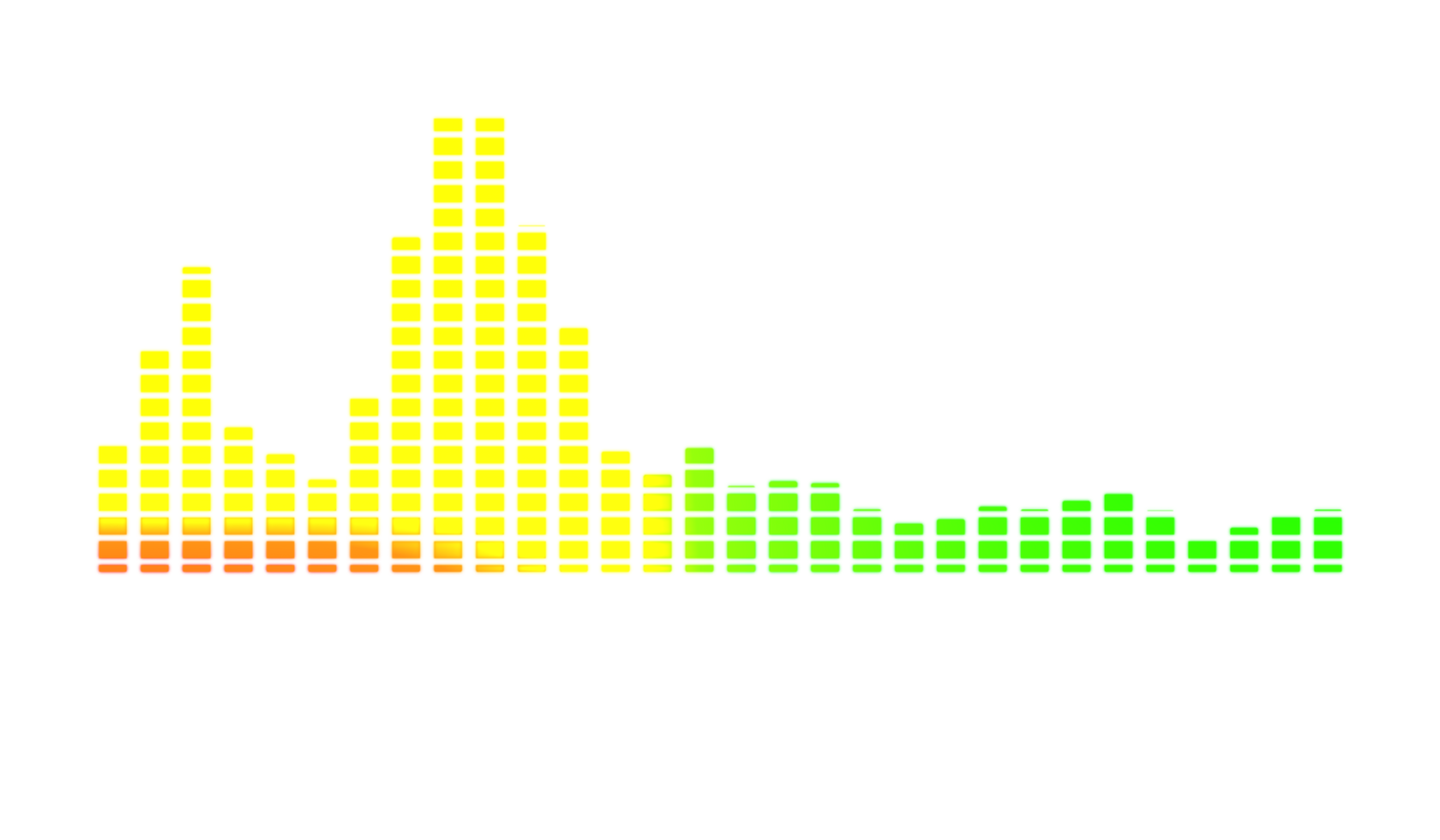 sonido ola ligero partículas sonido espectro danza png