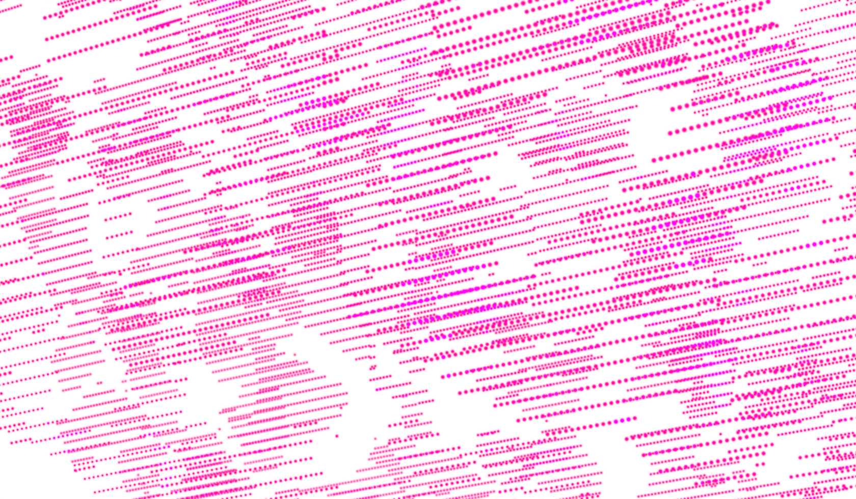 3D abstract digital technology pink light particles png