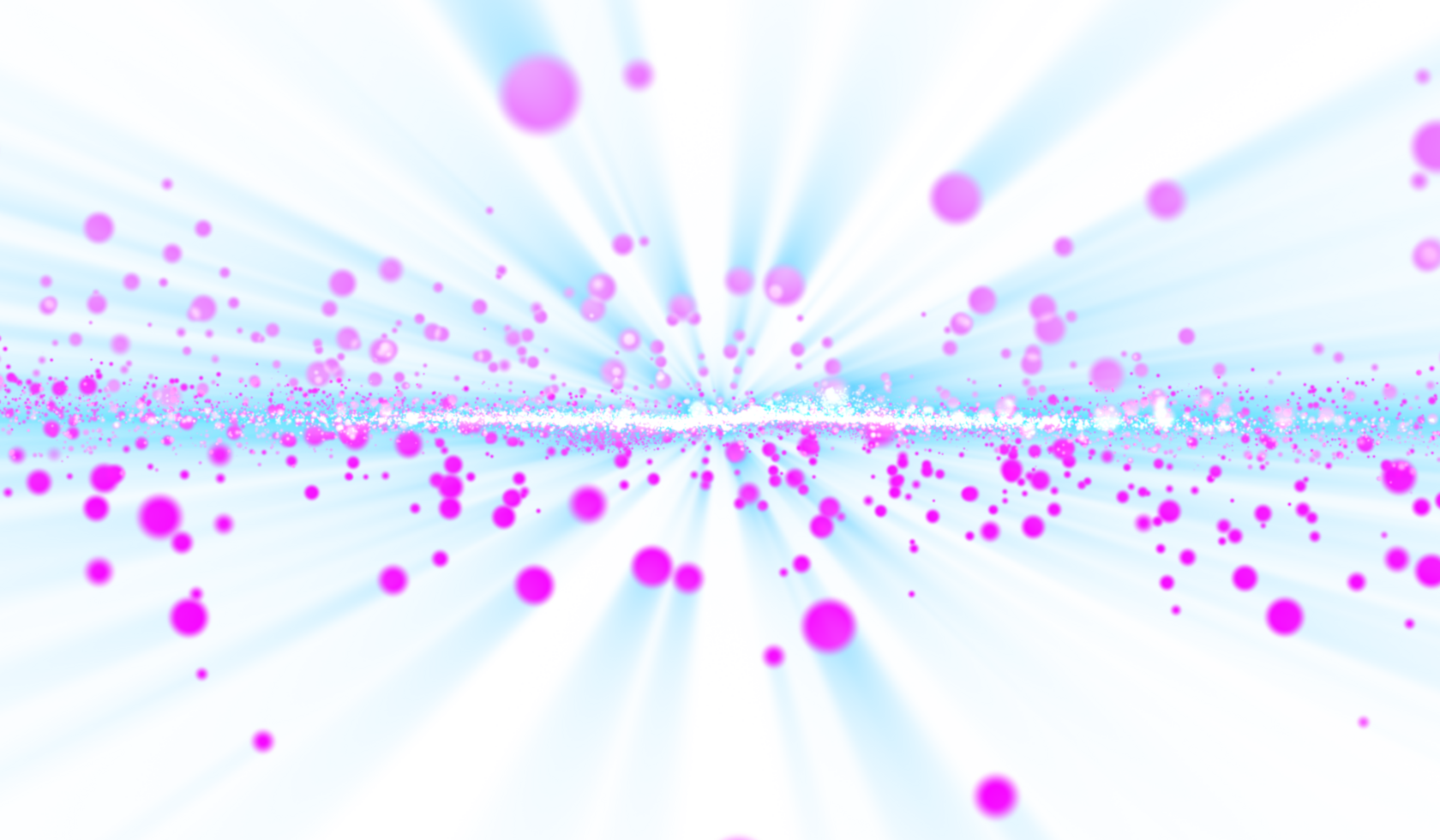 3D abstract digital technology pink light particles wave png