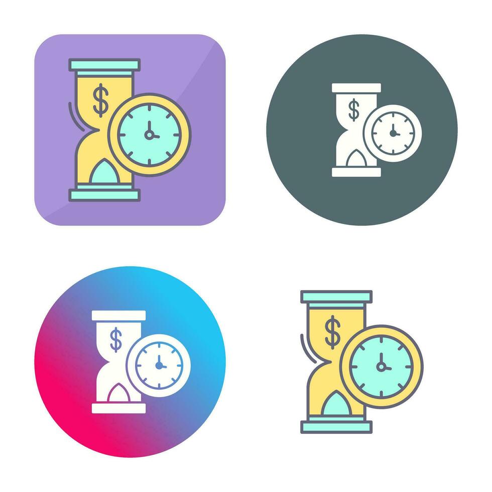 Time is Money Vector Icon