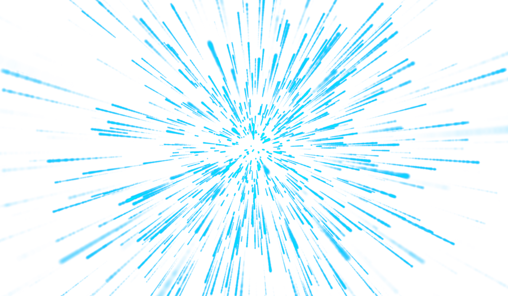 3D abstract digital technology blue light particles png