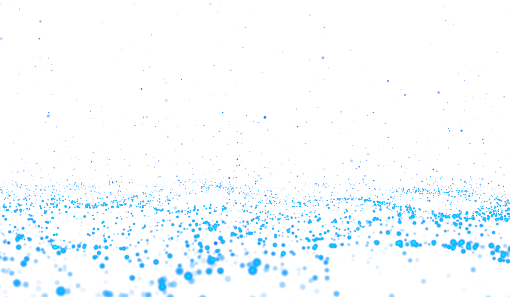 3D abstract digital technology blue light particles png