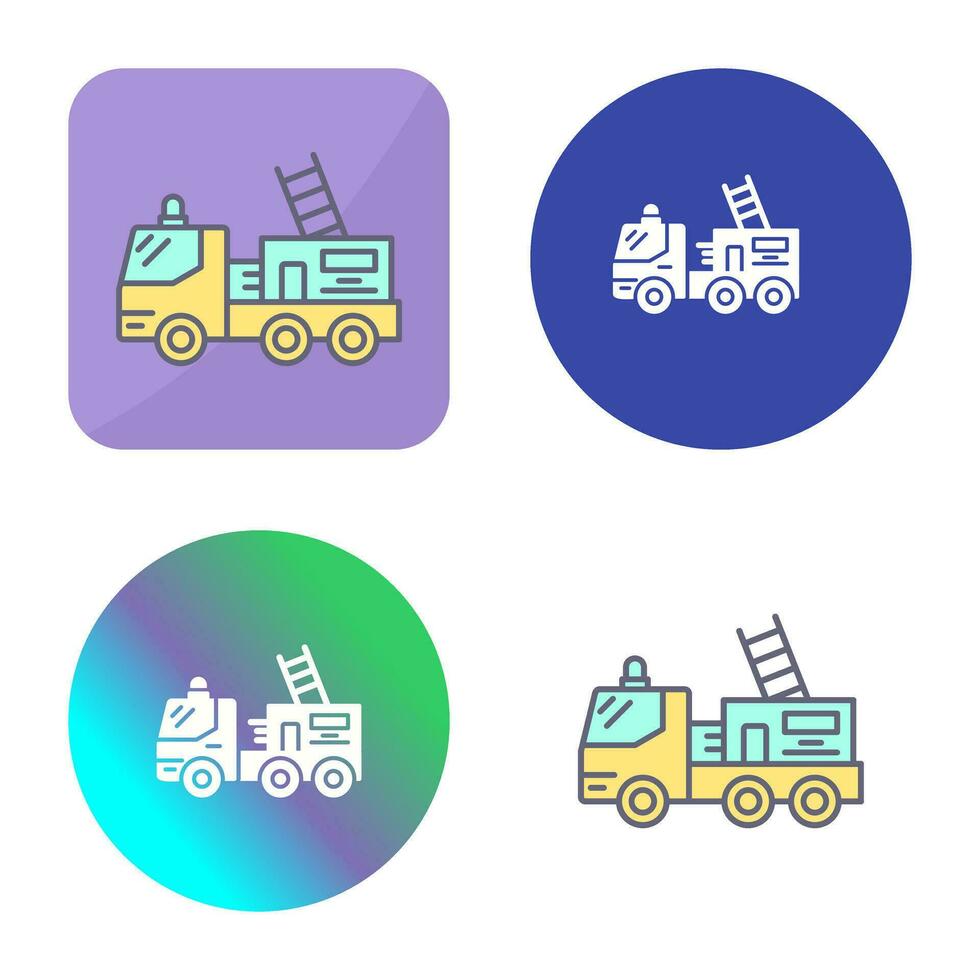 Fire Truck Vector Icon