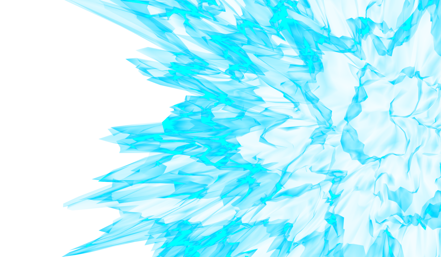 3D abstract digital technology blue light particles png