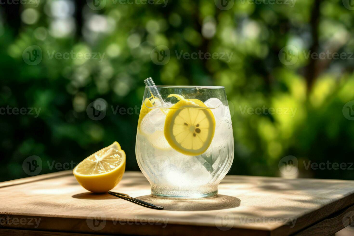 Lemonade summer fresh. Generate Ai photo