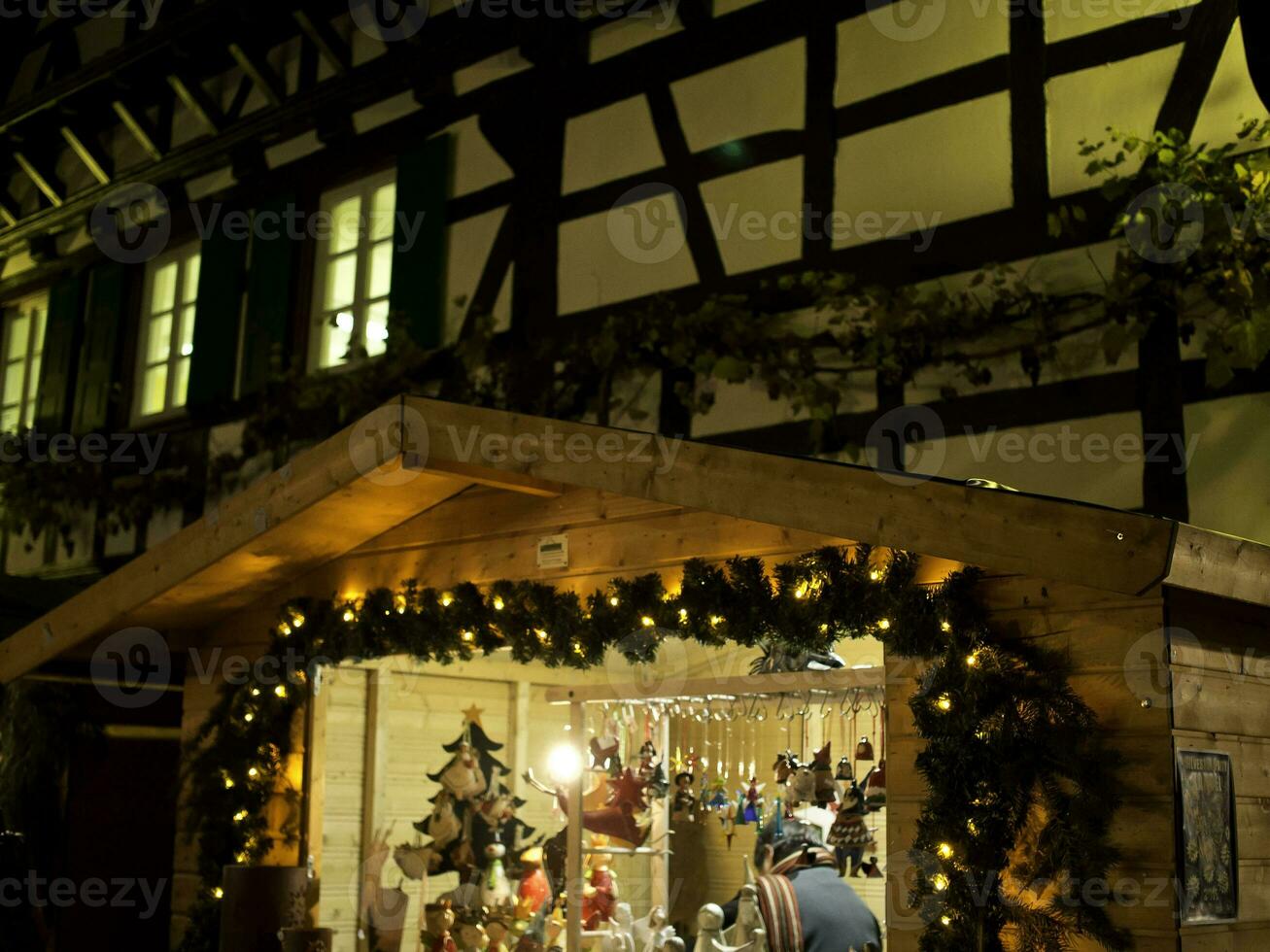 el ciudad de kandel a Navidad hora foto