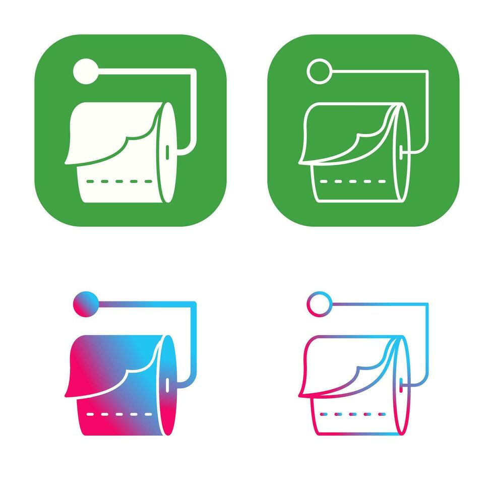 Tissue Roll Vector Icon