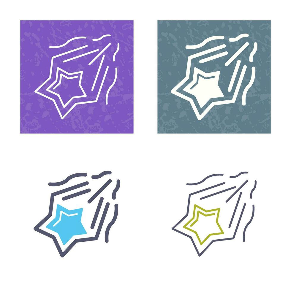 Shooting Star Vector Icon