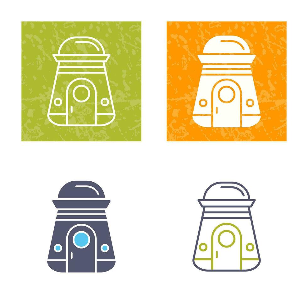 Space Capsule Vector Icon