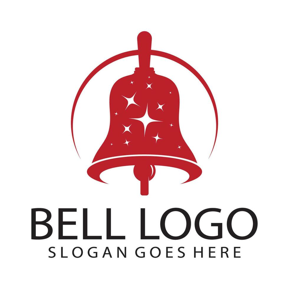 Vector logo design bell