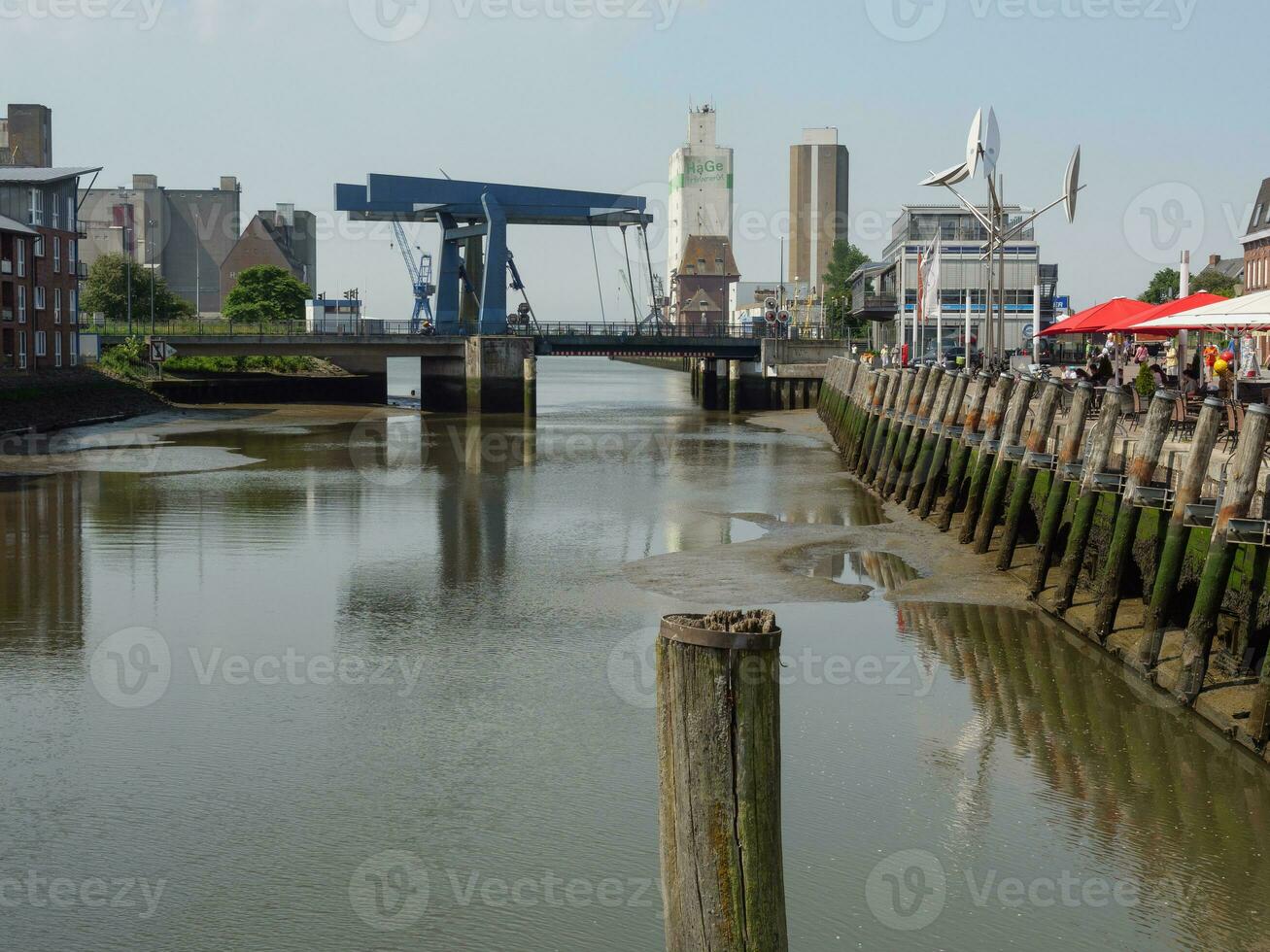 husum a el norte mar en Alemania foto