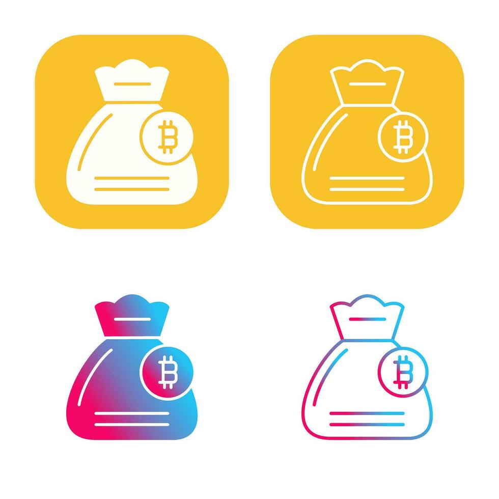 Money Bag Vector Icon